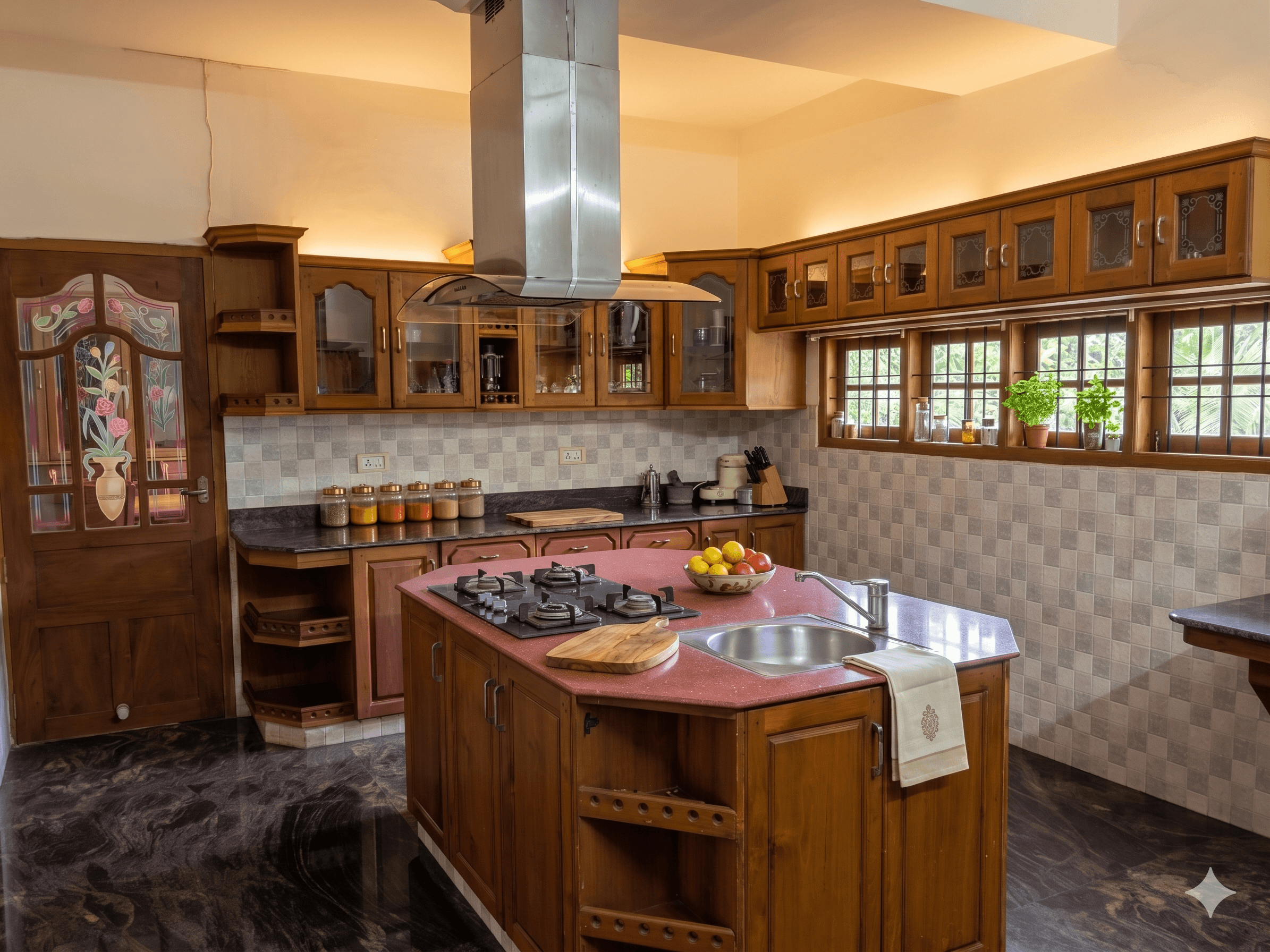Fully equipped kitchen at Veranda Villa